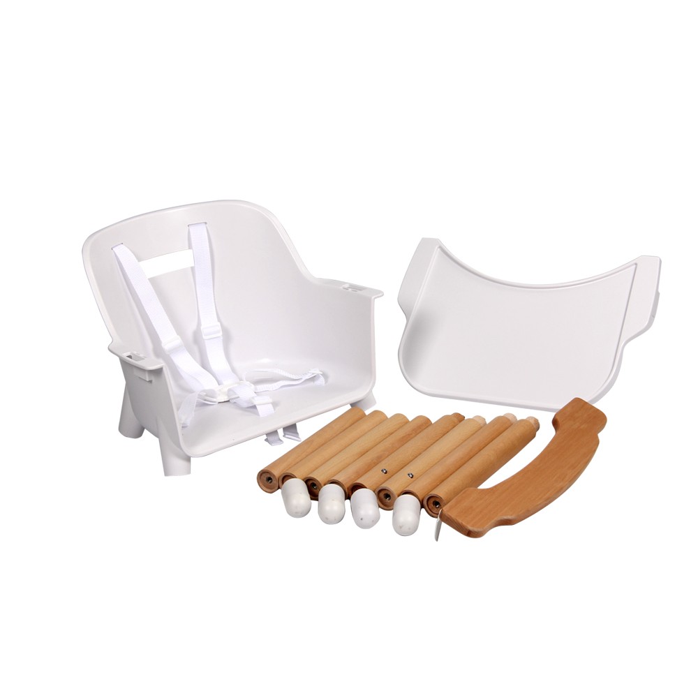 Nordic Wooden Highchair & Juniot Seat 2-in-1